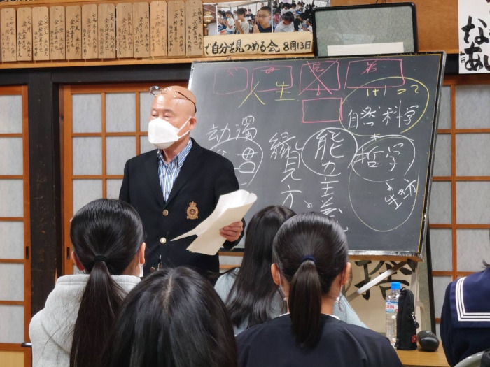 高2ホームルーム_塾長のお話し
