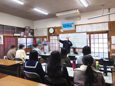 高３ホームルーム風景