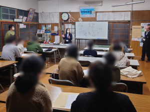 中１説明会の様子